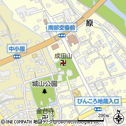 成田山周辺の地図