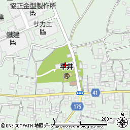 群馬県藤岡市東平井1090-1周辺の地図