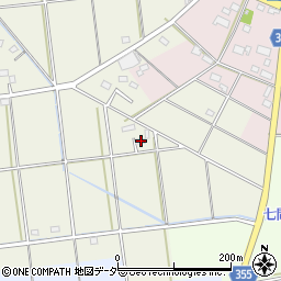 埼玉県深谷市町田551周辺の地図