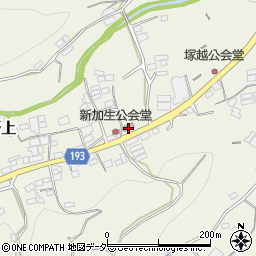 野上区民会館周辺の地図