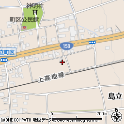 長野県松本市島立2535周辺の地図