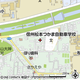 松商学園寄宿舎筑摩寮周辺の地図