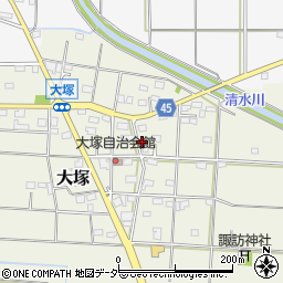 埼玉県深谷市大塚294周辺の地図