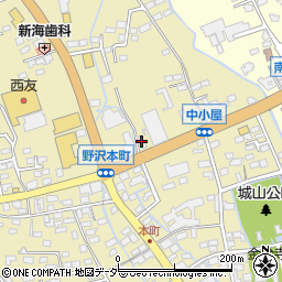 ＥＮＥＯＳセルフ野沢北店周辺の地図