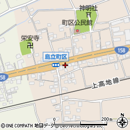 長野県松本市島立2516周辺の地図