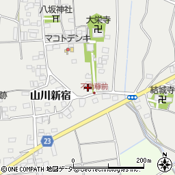 茨城県結城市山川新宿316周辺の地図