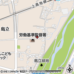 長野県松本市島立94周辺の地図