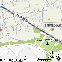 埼玉県本庄市今井383周辺の地図