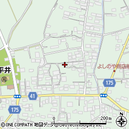 群馬県藤岡市東平井1136周辺の地図