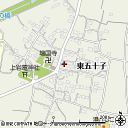 埼玉県本庄市東五十子603周辺の地図