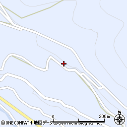 長野県松本市入山辺2233-1周辺の地図