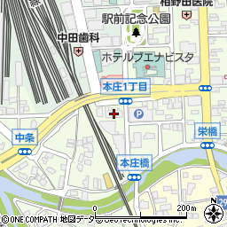 ガーデンハイツ松本本庄周辺の地図