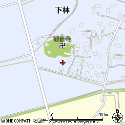 茨城県石岡市下林173周辺の地図
