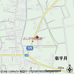 群馬県藤岡市東平井571-5周辺の地図