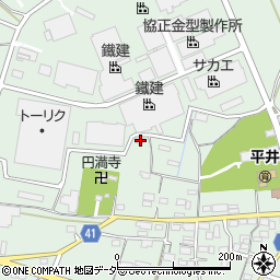 群馬県藤岡市東平井1081-4周辺の地図