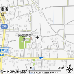 埼玉県熊谷市永井太田周辺の地図