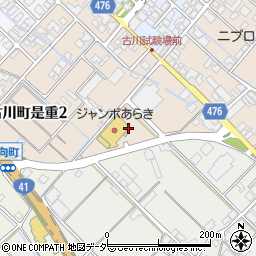 ジャンボあらき古川店周辺の地図