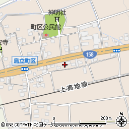 長野県松本市島立2521周辺の地図