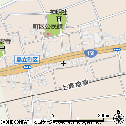 長野県松本市島立2520周辺の地図