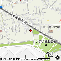 埼玉県本庄市今井384周辺の地図