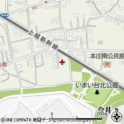 埼玉県本庄市今井385周辺の地図