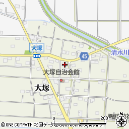 埼玉県深谷市大塚390-3周辺の地図