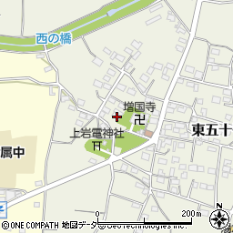 埼玉県本庄市東五十子642-3周辺の地図