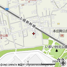 埼玉県本庄市今井389周辺の地図