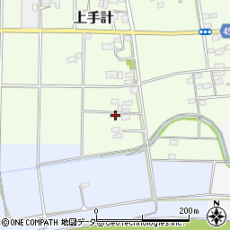 埼玉県深谷市上手計372周辺の地図