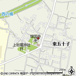 埼玉県本庄市東五十子624-5周辺の地図
