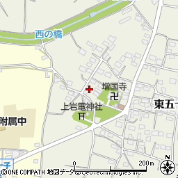 埼玉県本庄市東五十子642-2周辺の地図