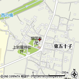 埼玉県本庄市東五十子624周辺の地図