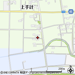 埼玉県深谷市上手計378周辺の地図