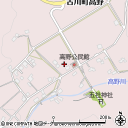 岐阜県飛騨市古川町高野632周辺の地図