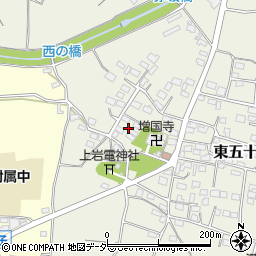 埼玉県本庄市東五十子642周辺の地図