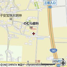 長野県佐久市三塚73周辺の地図