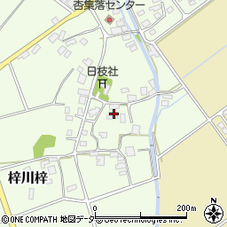 長野県松本市梓川梓1195周辺の地図