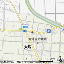 埼玉県深谷市大塚305周辺の地図