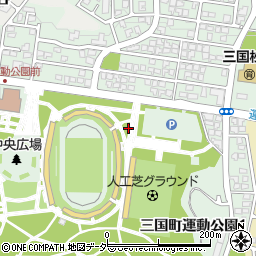 福井県坂井市三国町運動公園周辺の地図