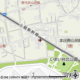 埼玉県本庄市今井387周辺の地図