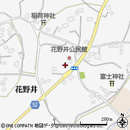 茨城県小美玉市花野井223周辺の地図