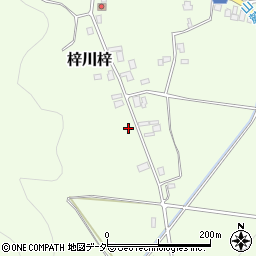 長野県松本市梓川梓4322周辺の地図