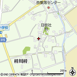 長野県松本市梓川梓1198周辺の地図