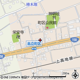 長野県松本市島立2403周辺の地図