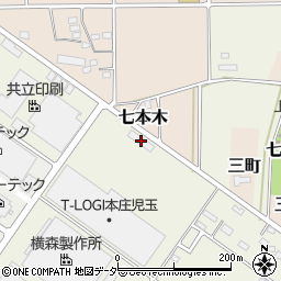 埼玉県児玉郡上里町嘉美1526-5周辺の地図