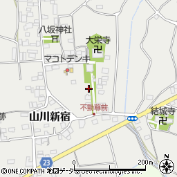 茨城県結城市山川新宿313周辺の地図