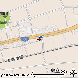 長野県松本市島立2529周辺の地図