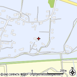 茨城県石岡市下林454-2周辺の地図
