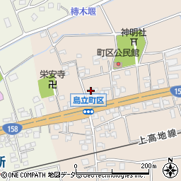長野県松本市島立2404周辺の地図