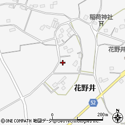 茨城県小美玉市花野井245周辺の地図